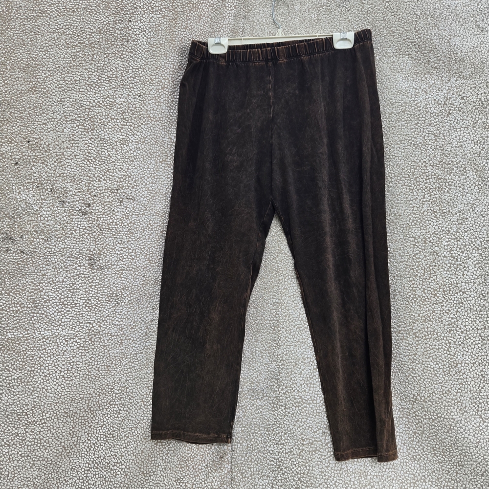 Jess & Jane Brown Velvet Pants - Picture 3 of 6